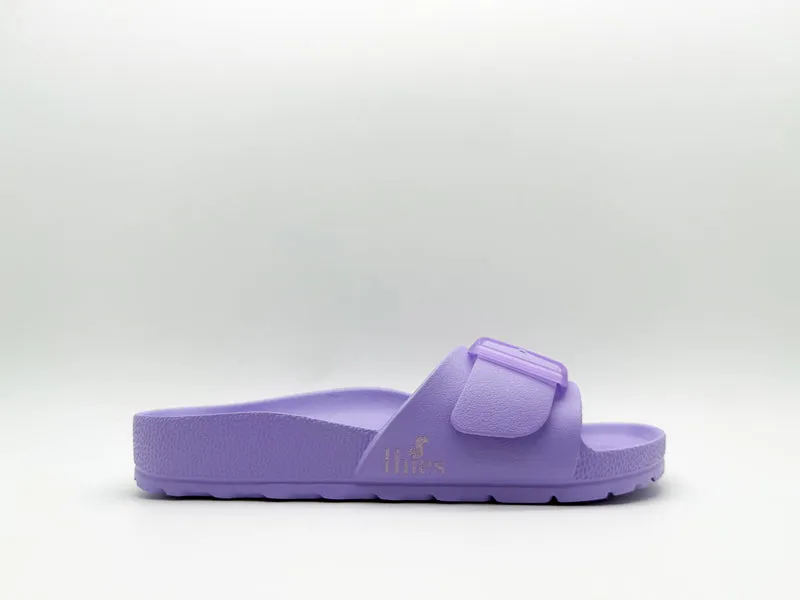 thies 1856 ® Ecofoam Strap Sandal vegan lavender