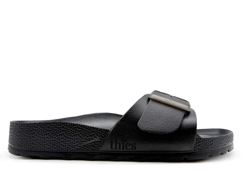 thies 1856 ® Ecofoam Strap Sandal vegan black