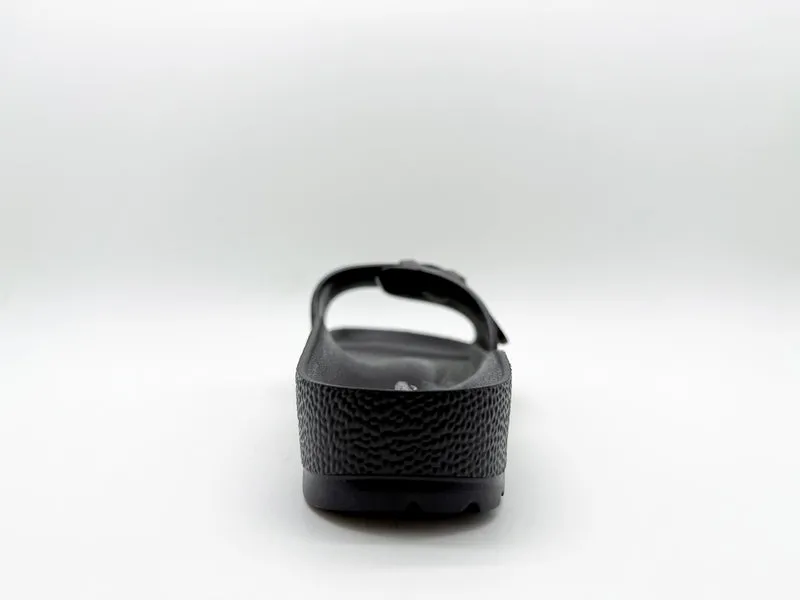 thies 1856 ® Ecofoam Strap Sandal vegan black