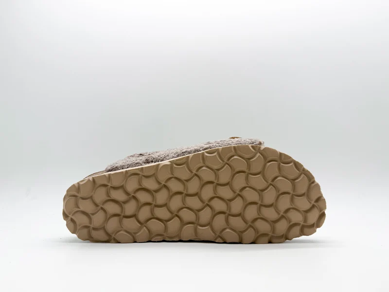 thies 1856 ® Eco Teddy Mixed Sandal vegan stone teddy