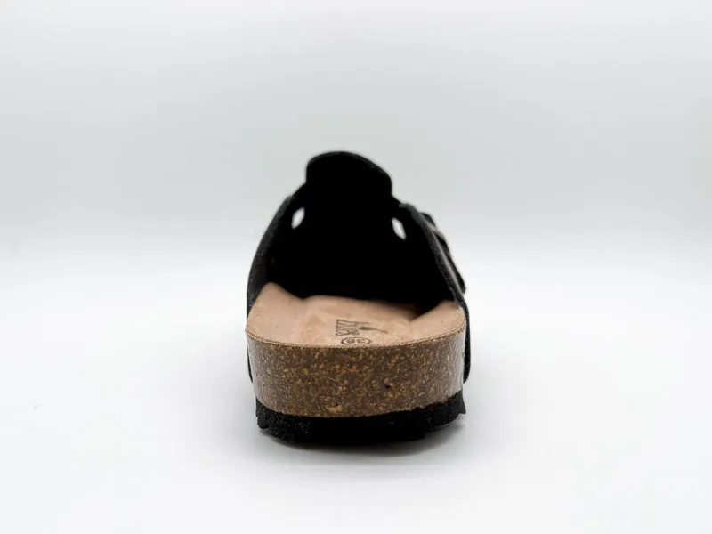 thies 1856 ® Eco Bio Leo Belt Clog vegan mocca leo