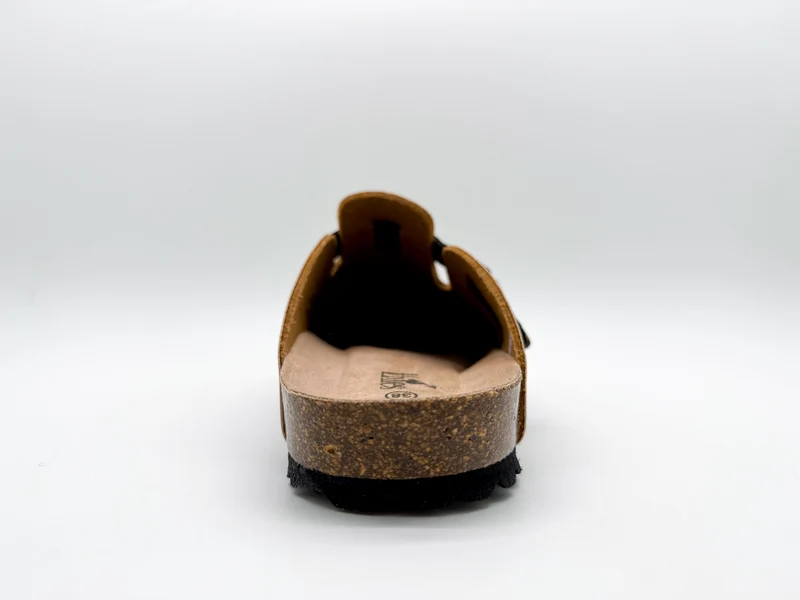 thies 1856 ® Eco Bio Leo Belt Clog vegan cinnamon leo