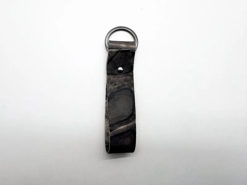 nat-2™ Leather Keychain rusted tan