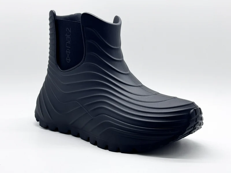 nat-2™ Eco SpaceRunner Boots black Sneaker with Rainboot Function