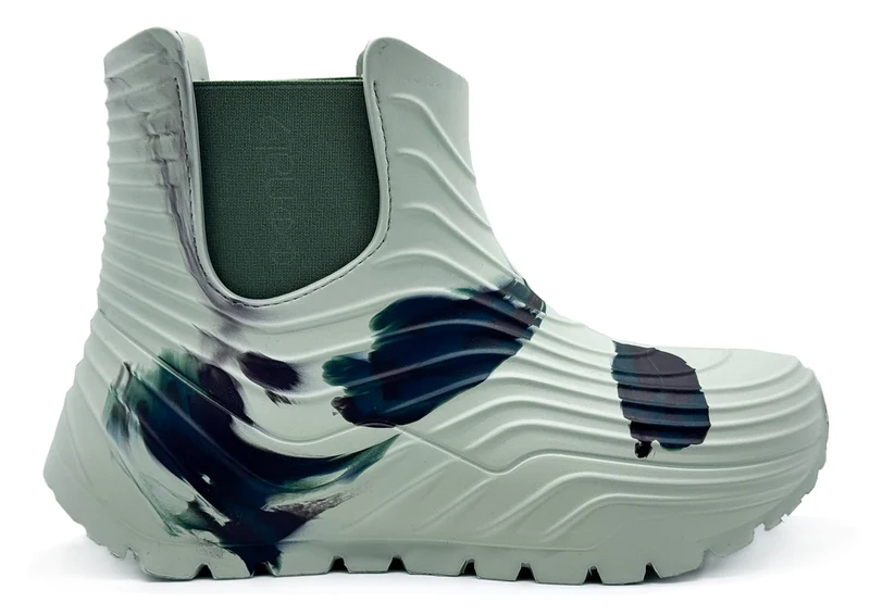nat-2™ Eco SpaceRunner Boots beige-olive Sneaker with Rainboot Function