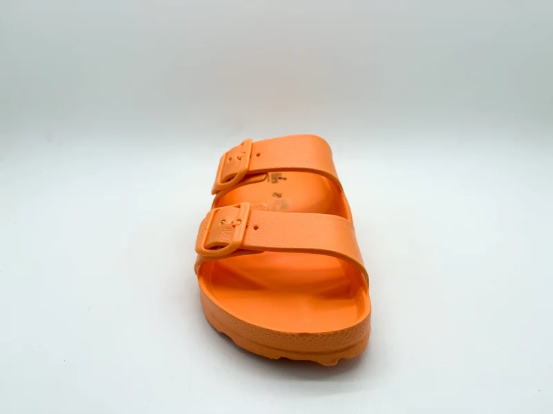 thies 1856 ® Ecofoam Sandal vegan orange juice