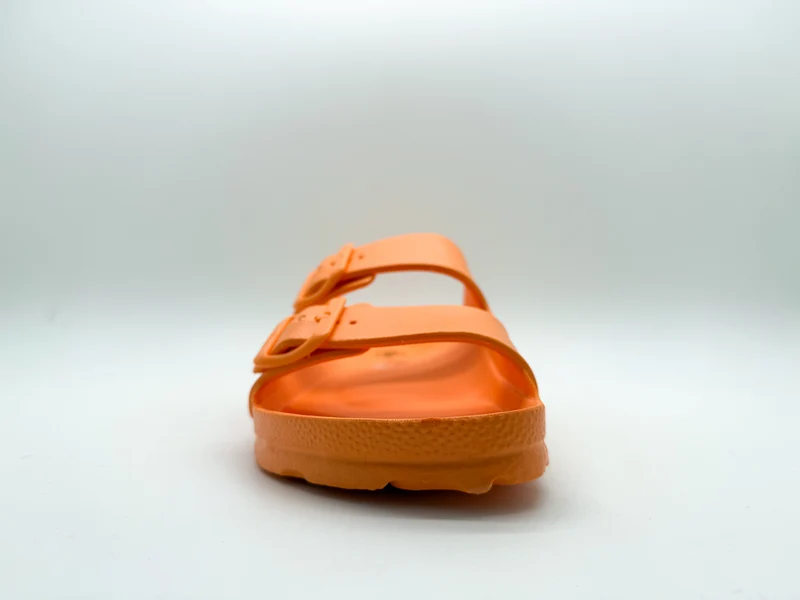 thies 1856 ® Ecofoam Sandal vegan orange juice
