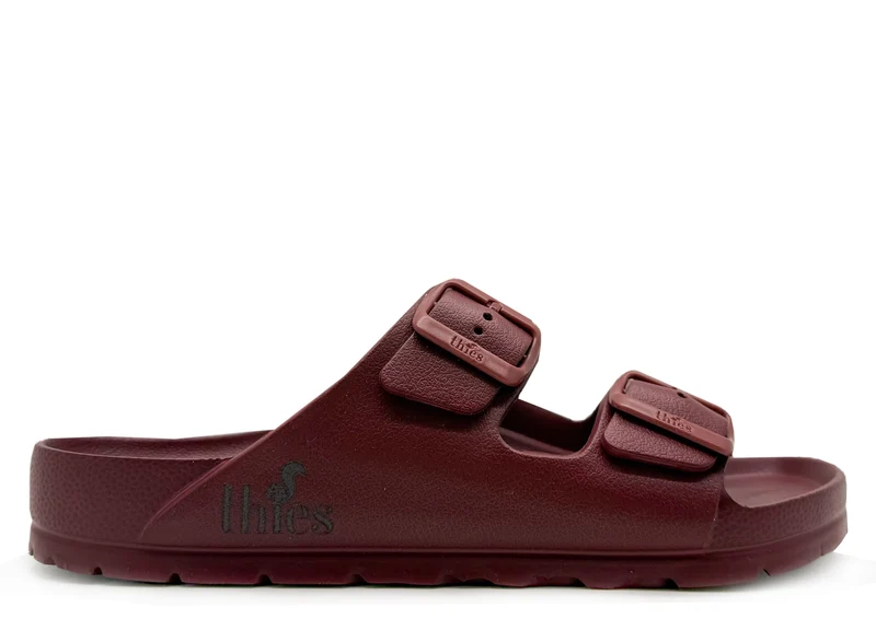 thies 1856 ® Ecofoam Sandal vegan bordeaux