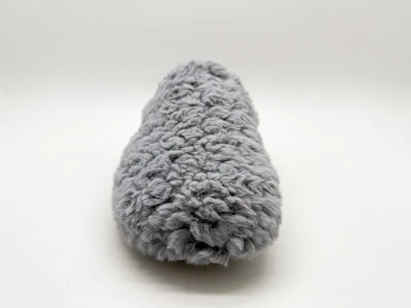 thies 1856 ® Rec Fluffy Slipper vegan grey
