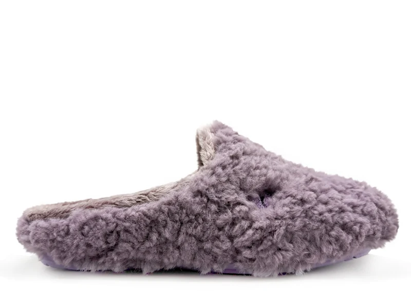 thies 1856 ® Rec Fluffy Slipper vegan plum