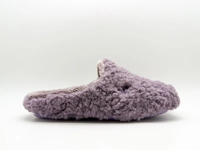 thies 1856 ® Rec Fluffy Slipper vegan plum
