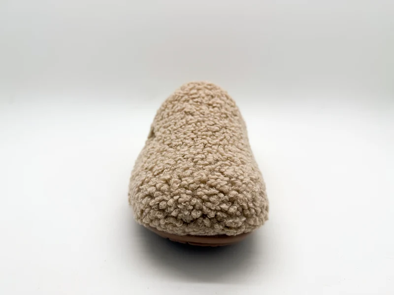 thies 1856 ® Rec Soft Teddy Slipper vegan sand