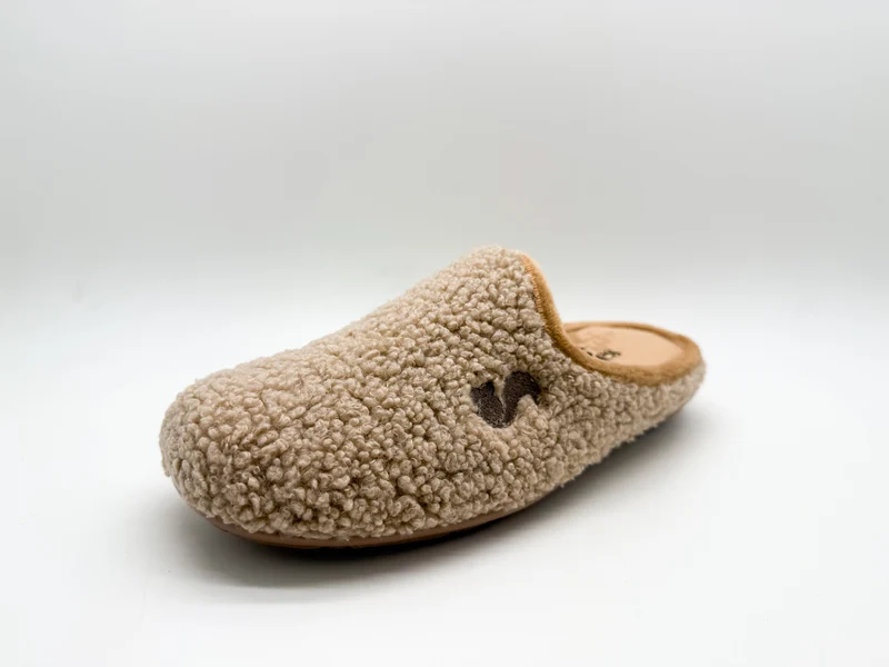thies 1856 ® Rec Soft Teddy Slipper vegan sand
