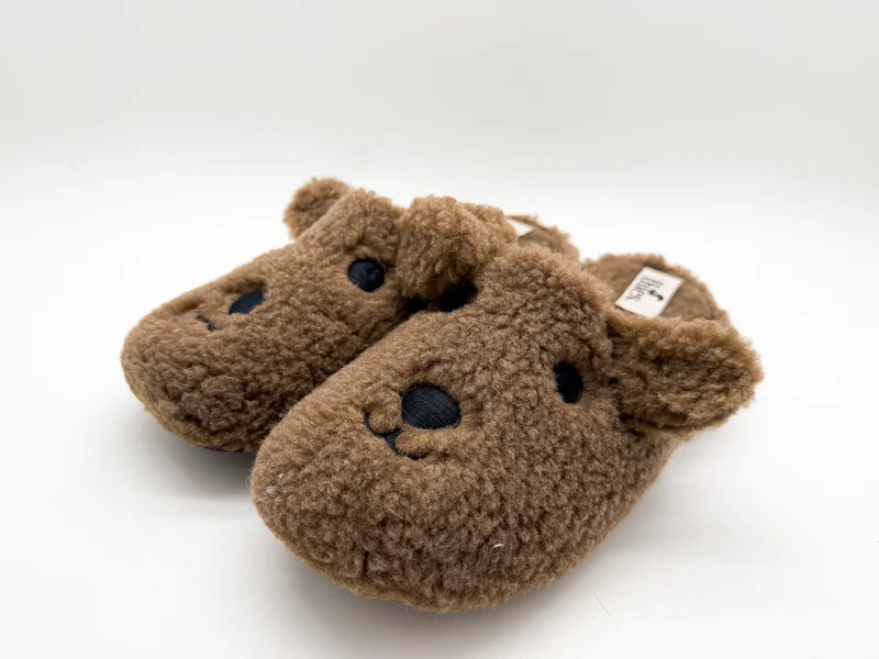 thies 1856 ® Organic Bear Slipper vegan brown