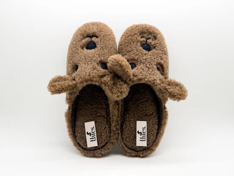 thies 1856 ® Organic Bear Slipper vegan brown
