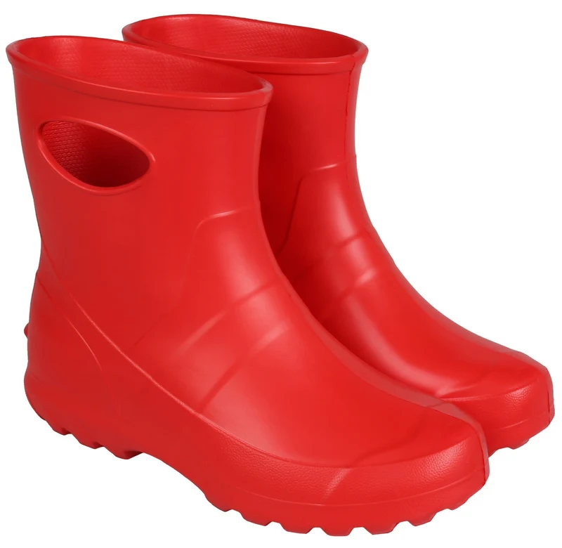 LEMIGO Damen Gummistiefel mit Filzeinlage Gartenstiefel 752