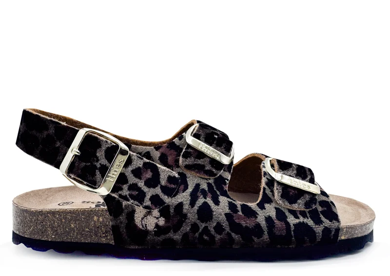thies 1856 ® Rec Backstrap Leo Sandal vegan beige leo