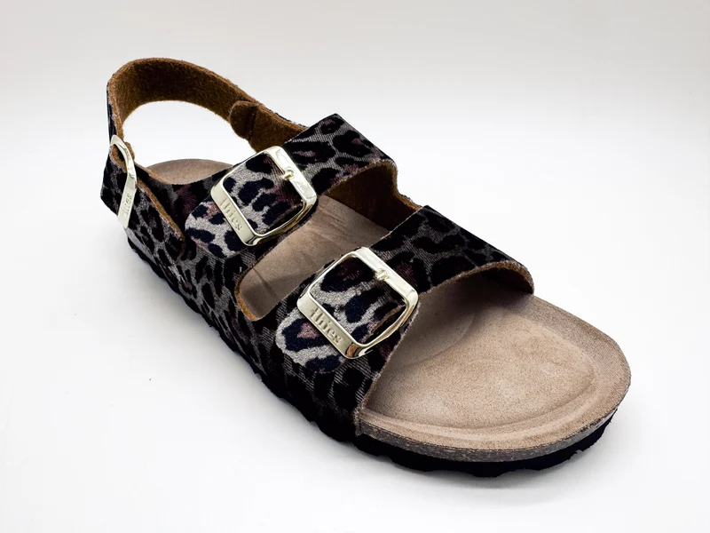 thies 1856 ® Rec Backstrap Leo Sandal vegan beige leo