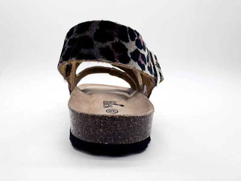 thies 1856 ® Rec Backstrap Leo Sandal vegan beige leo