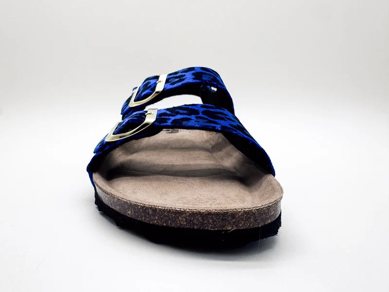 thies 1856 ® Rec Backstrap Leo Sandal vegan blue leo