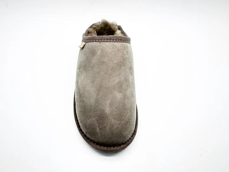 thies 1856 ® Comfozy Sheepskin Slipper elephant grey