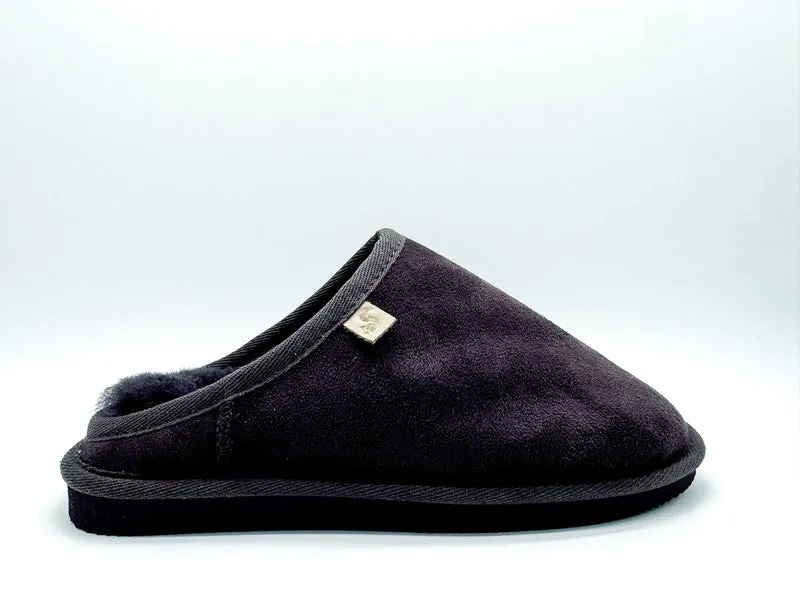 thies 1856 ® Comfozy Sheepskin Slipper chocolate