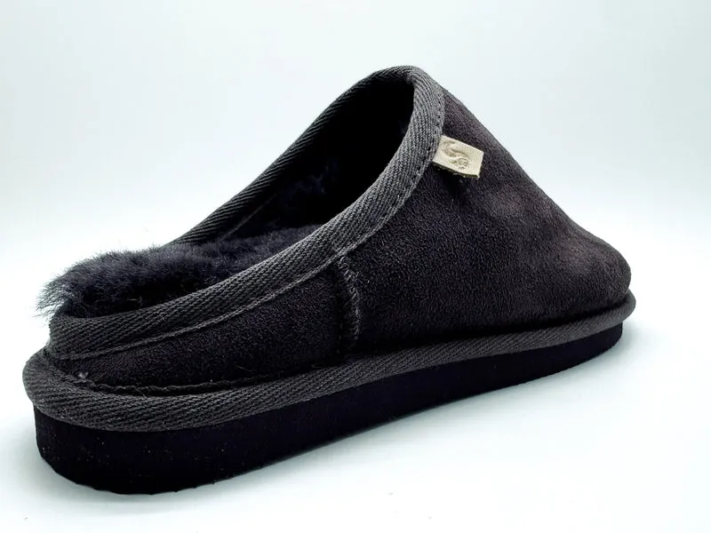 thies 1856 ® Comfozy Sheepskin Slipper chocolate