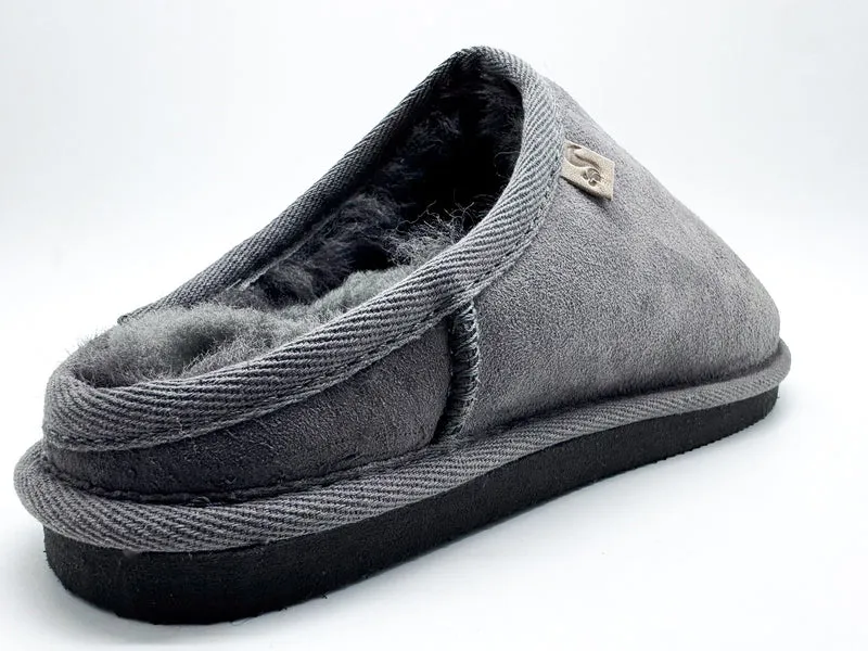 thies 1856 ® Comfozy Sheepskin Slipper dark grey