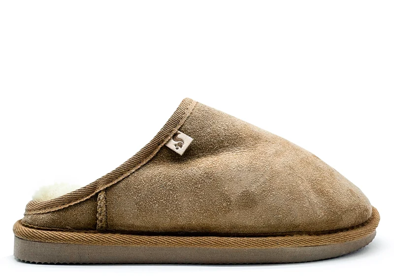 thies 1856 ® Comfozy Sheepskin Slipper cashew