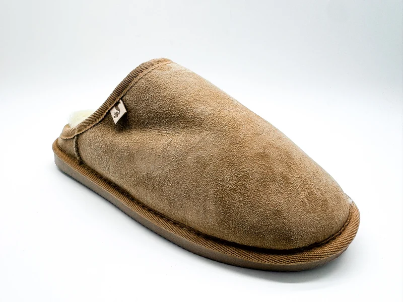 thies 1856 ® Comfozy Sheepskin Slipper cashew