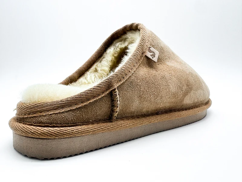 thies 1856 ® Comfozy Sheepskin Slipper cashew