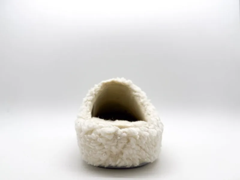 thies 1856 ® Organic Teddy Mix Slipper vegan grey
