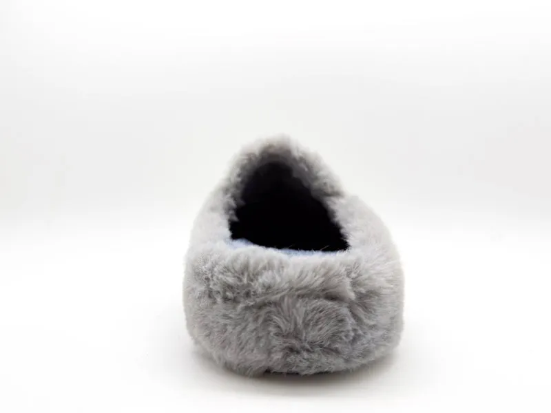 thies 1856 ® Rec Heart Slipper vegan grey love