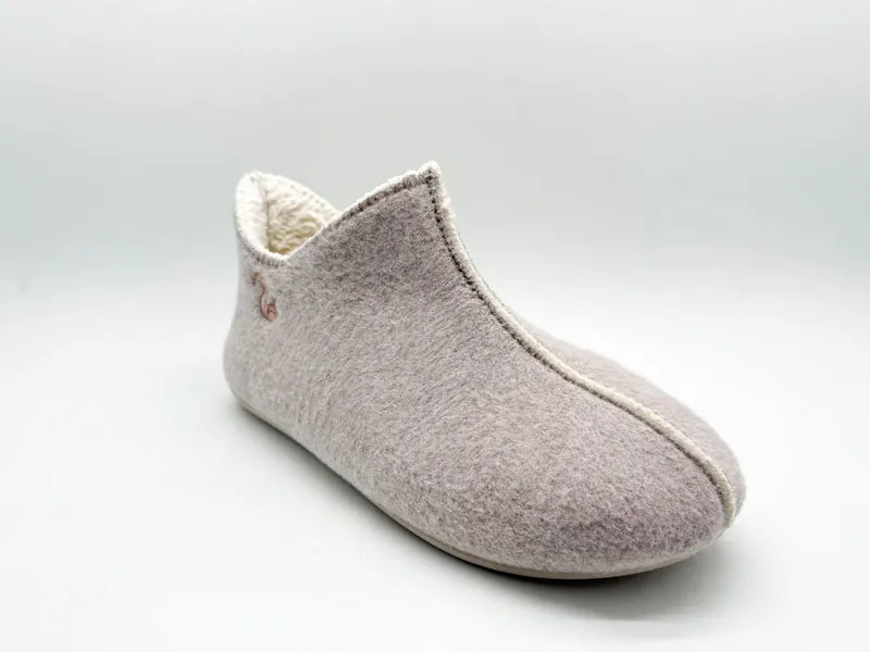 thies 1856 ® Organic Slipper Boots vegan truffle