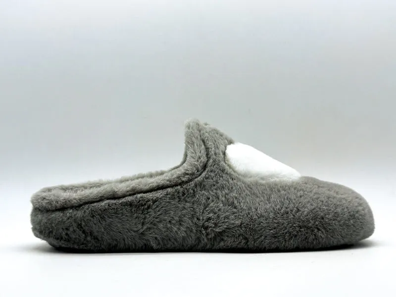 thies 1856 ® Rec Heart Slipper vegan taupe love
