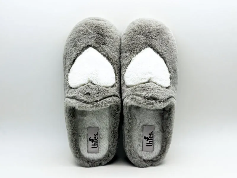 thies 1856 ® Rec Heart Slipper vegan taupe love
