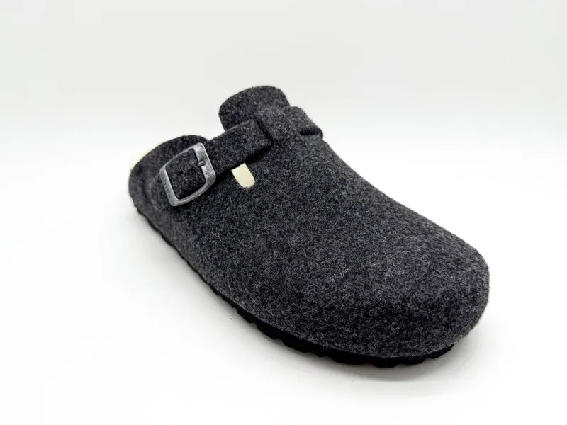 thies 1856 ® Recycled Wool Clog dark grey
