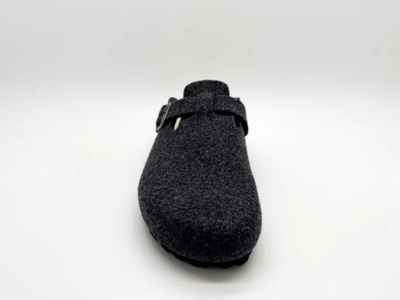 thies 1856 ® Recycled Wool Clog dark grey