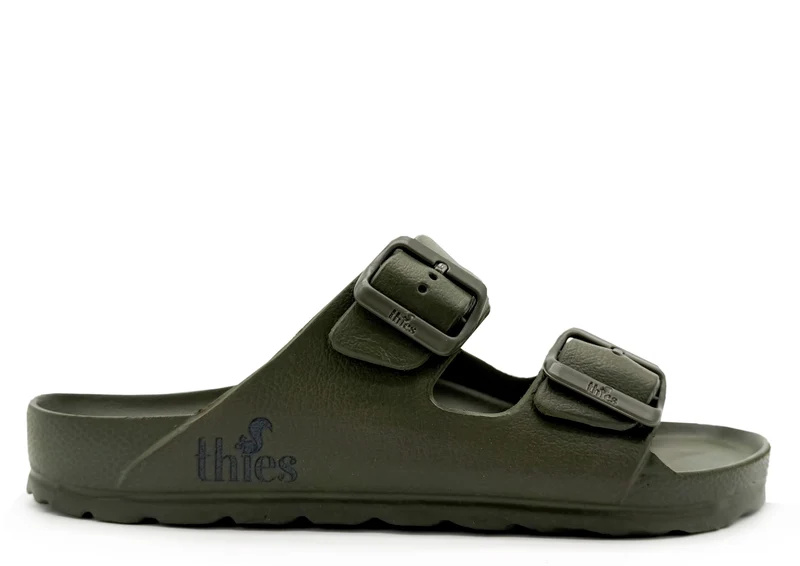 thies 1856 ® Ecofoam Sandal vegan olive