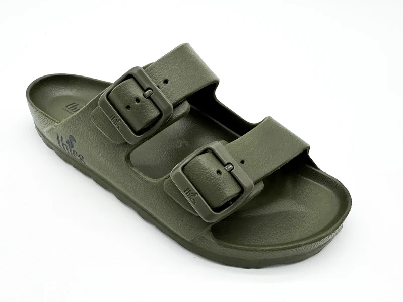 thies 1856 ® Ecofoam Sandal vegan olive