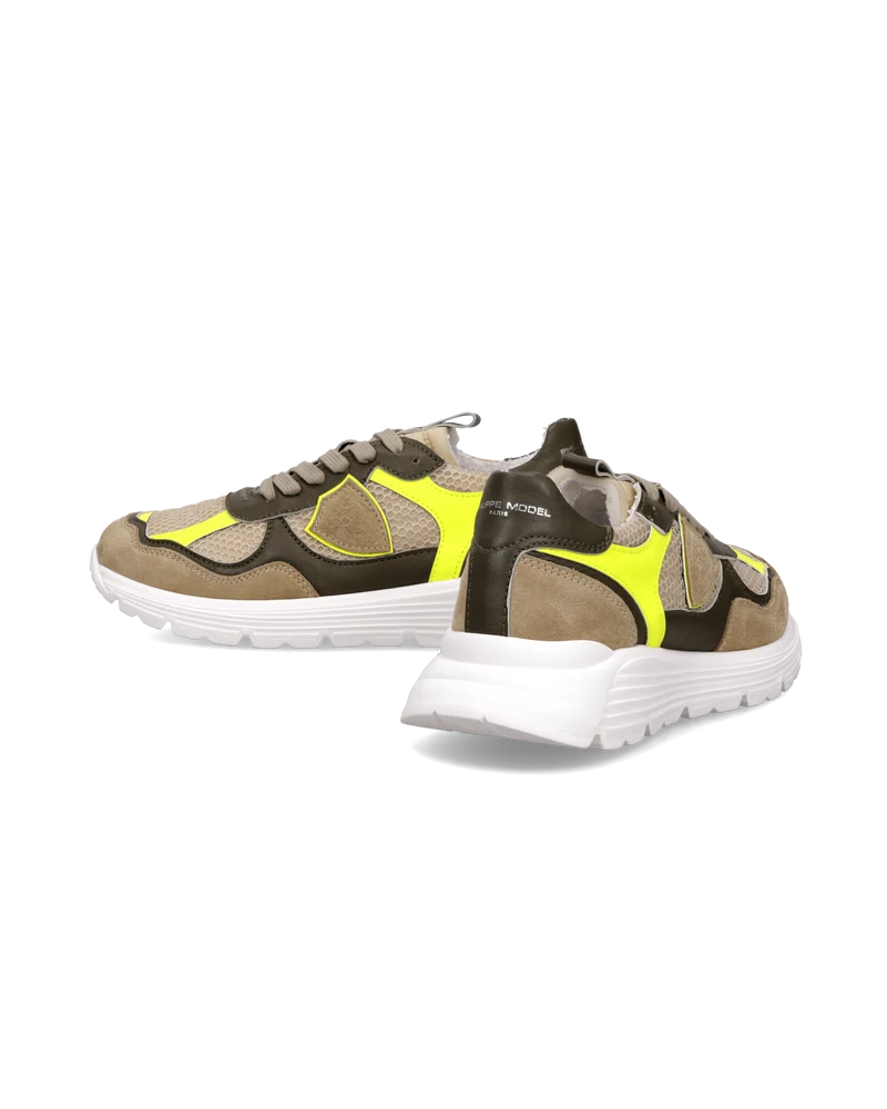 Sneakers Olympique Junior, Beige Yellow