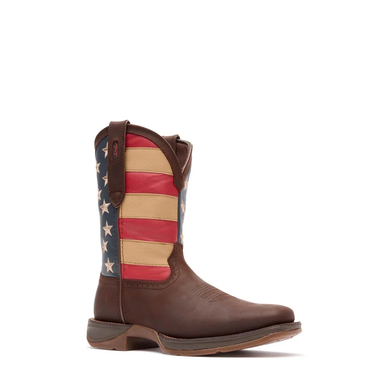 Durango Herren-Rebel-Stiefel | Brauner Union-Jack-Stiefel