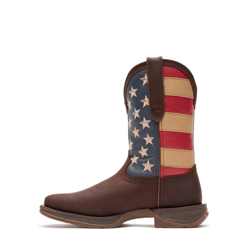 Durango Herren-Rebel-Stiefel | Brauner Union-Jack-Stiefel