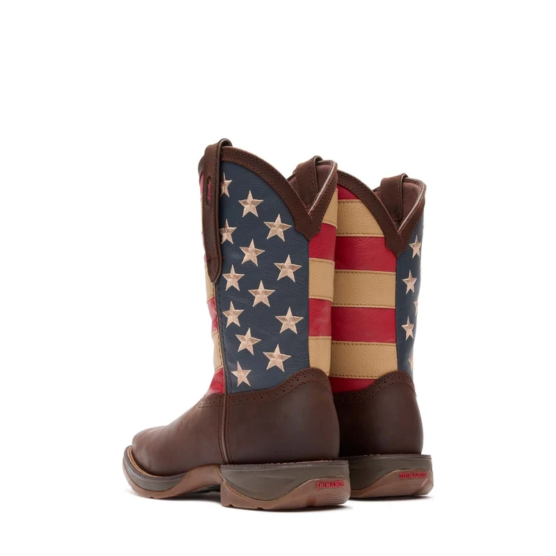 Durango Herren-Rebel-Stiefel | Brauner Union-Jack-Stiefel
