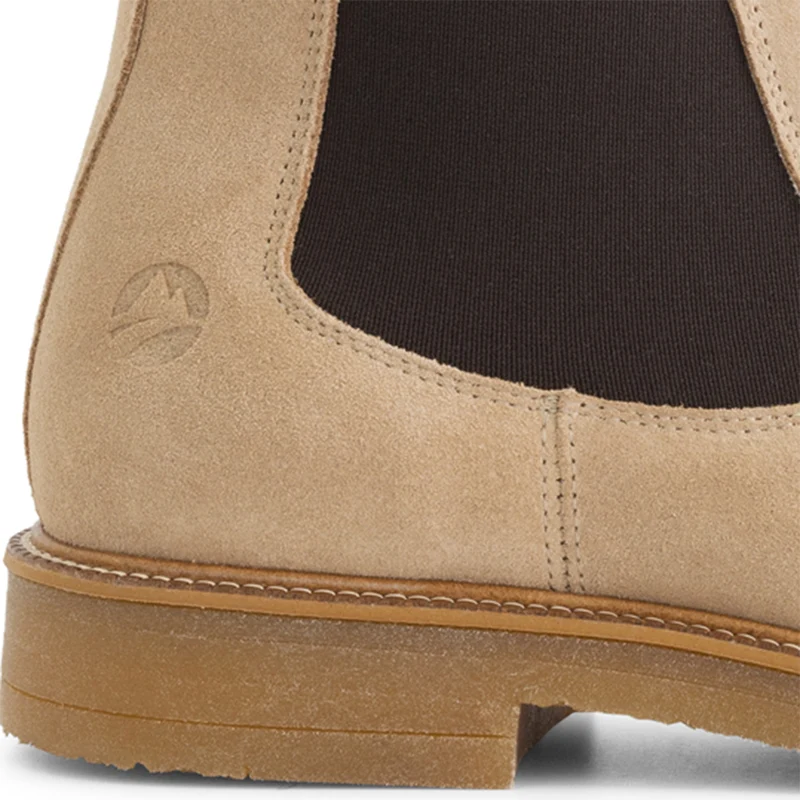 Ealing Herren - Chelsea-Boot - Wildleder - Sand