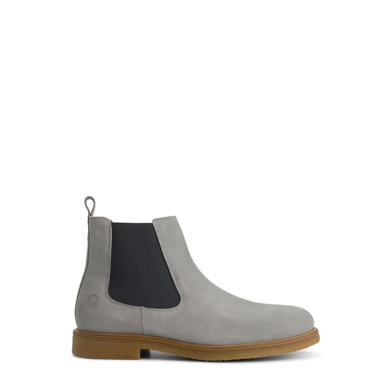 Ealing Herren - Chelsea-Boot - Wildleder - Grau
