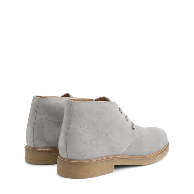 Redhill Herren - Halbhohe Schnürschuhe - Wildleder - Grau