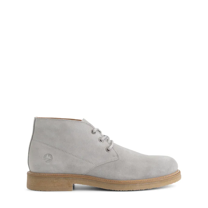 Redhill Herren - Halbhohe Schnürschuhe - Wildleder - Grau
