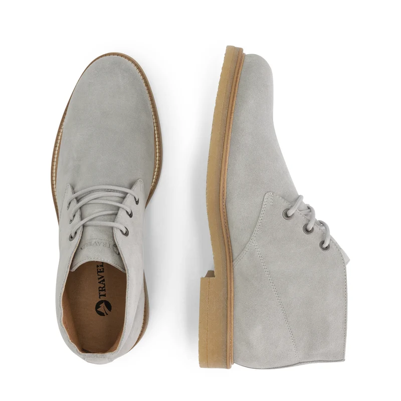 Redhill Herren - Halbhohe Schnürschuhe - Wildleder - Grau