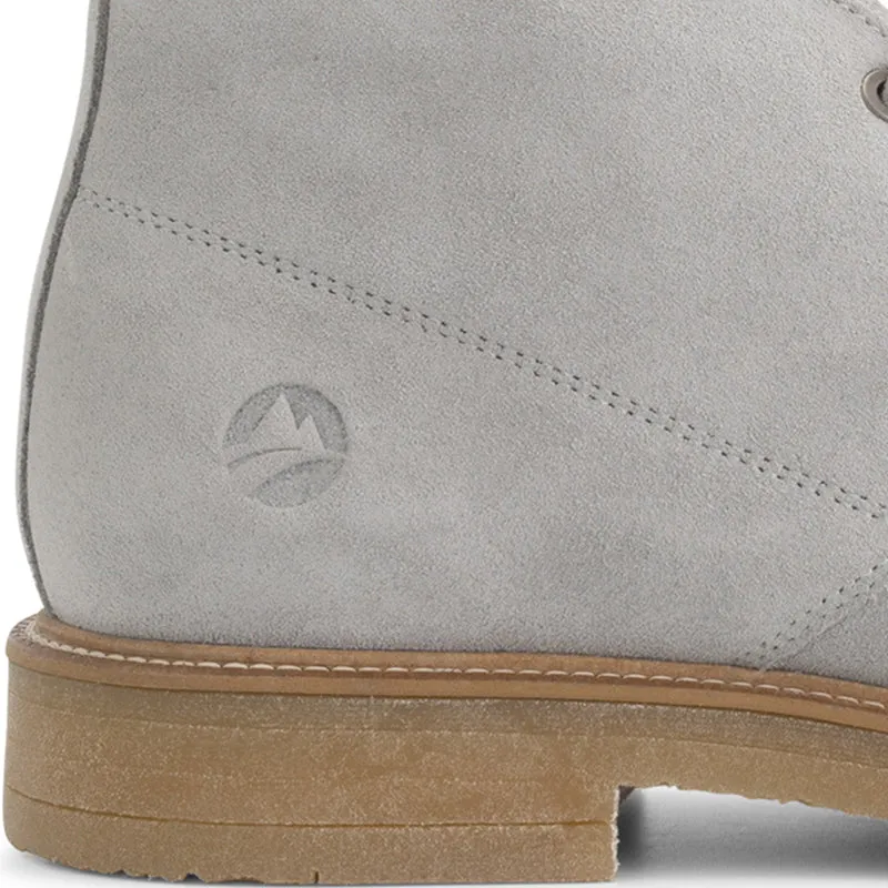 Redhill Herren - Halbhohe Schnürschuhe - Wildleder - Grau